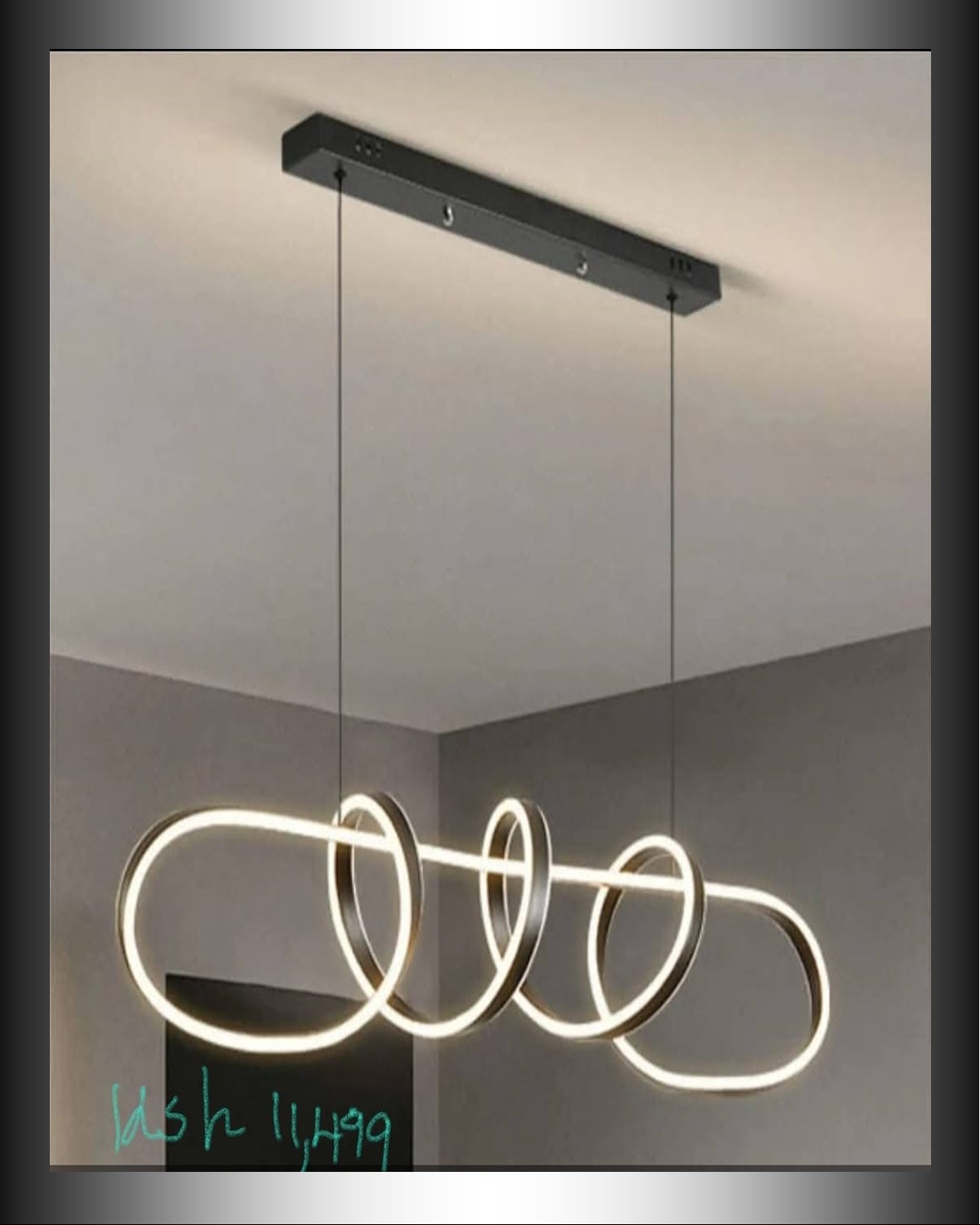 Spiral Hanging Led Light